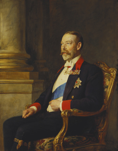 King George V (1865-1936) by Arthur Stockdale Cope