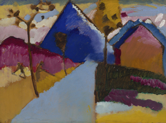 Kochel – Gerade Straße by Wassily Kandinsky