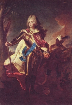 Kurprinz Friedrich August von Sachsen (1696-1763) by Hyacinthe Rigaud