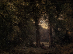 La Clairière, souvenir de Ville-d'Avray by Jean-Baptiste-Camille Corot