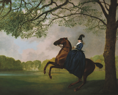 Laetitia, Lady Lade (d. 1825) by George Stubbs