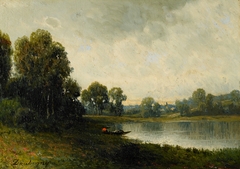 Landscape by Charles-François Daubigny