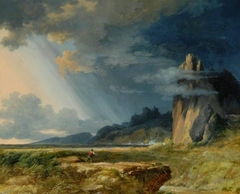 Landscape, Storm by Pierre-Henri de Valenciennes