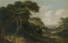 Landscape with Figural Staffage by Franz Joachim Beich