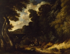 Landscape with Figures by Ignatius van der Stock