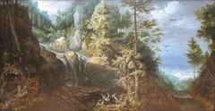 Landscape with the Temptation of Saint Anthony by Roelant Savery