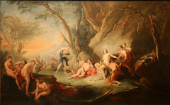 Le Bain de Diane by Jean-Baptiste van Loo