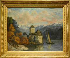 Le Château de Chillon by Gustave Courbet