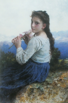 Le glaïeul by William-Adolphe Bouguereau