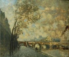 Le Pont neuf by Frank Myers Boggs