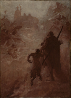 Le Satyre by Fernand Cormon