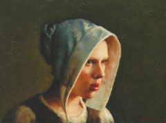 "The girl with the pearl earring" by Οδυσσέας Οικονόμου