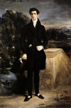 Louis-Auguste Schwiter by Eugène Delacroix