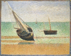 Low Tide at Grandcamp by Georges Seurat