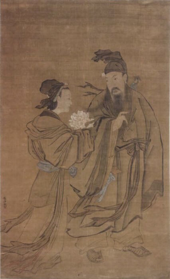 Lu Dong Bin and the Spirit of the Lotus by Anonymous