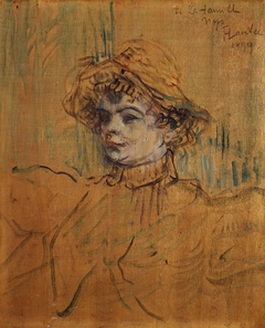 Mademoiselle Nys by Henri de Toulouse-Lautrec