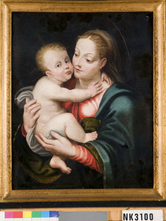 Madonna met kind by Anonymous