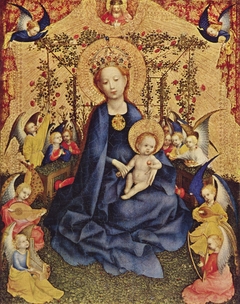 Madonna of the Rose Bower by Stefan Lochner