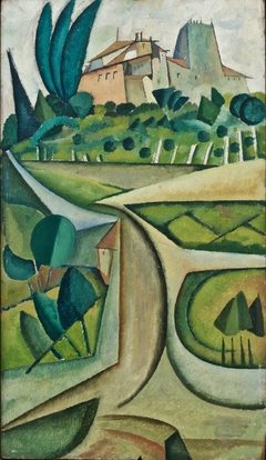 Manhufe Landscape by Amadeo de Souza Cardoso