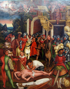 Martyrdom of Saint Erasmus by Lucas Cranach the Elder