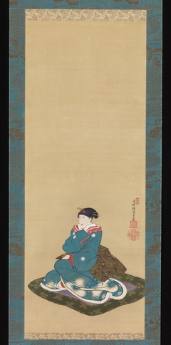 Memorial Portrait of Iwai Hanshirō VI by Utagawa Kunisada