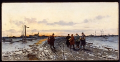 Musicians at a Crossroad by Franz Streitt