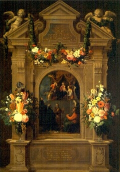 Mystic Marriage of St Catherine by Jan Anton van der Baren