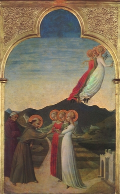 Mystic Marriage of St. Francis by Stefano di Giovanni