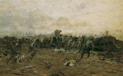 Nach der Schlacht by August von Pettenkofen