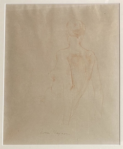 Nude BackviewPen by Nora Heysen