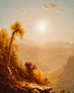 October in the Catskills by Sanford Robinson Gifford