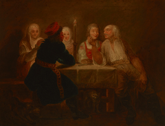 Peasants in an Inn by Franciszek Smuglewicz