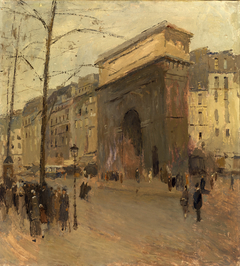 Porte St. Denis by Frank Edwin Scott