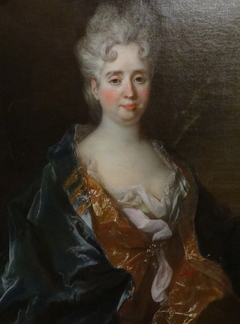 Portrait d'Anne-Thérèse de Marguenat de Courcelles, marquise de Lambert (1647-1733) by Nicolas de Largillière