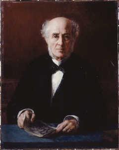 Portrait d'Étienne Arago (1802-1892), écrivain et homme politique by Jules Emmanuel Valadon