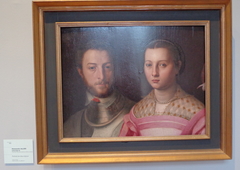 Portrait de deux époux by Alessandro Allori