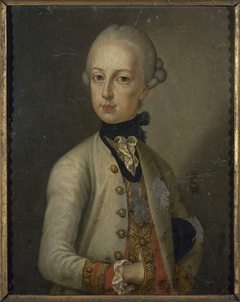 Portrait de Joseph II (1741-1790), empereur du Saint-Empire. by Anonymous