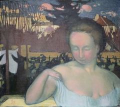 Portrait de Marthe Denis, femme de l'artiste by Maurice Denis