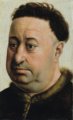 Portrait of a Fat Man by Robert Campin