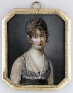 Portrait of a lady by Anthelme-François Lagrenée