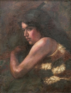 Portrait of a Maori Woman by Vera Cummings