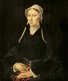 Portrait of a woman by Maarten van Heemskerck