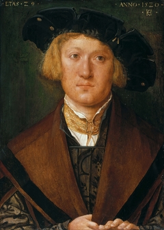 Portrait of a young Man by Hans von Kulmbach