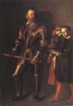 Portrait of Alof de Wignacourt and his Page by Caravaggio