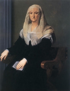 Portrait of an Elderly Lady by Agnolo Bronzino