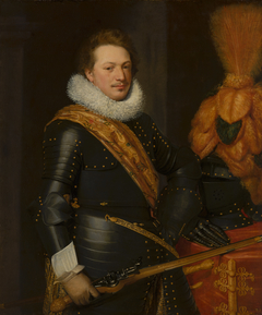 Portrait of an Officer, presumably Johan Wolfert van Brederode (1599-1655) by Jan van Ravesteyn