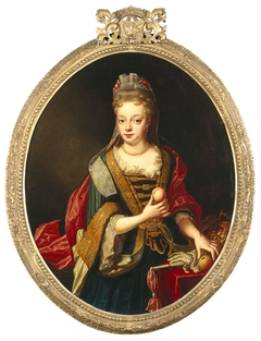 Portrait of Clara van Buttingha (1695-1722) by Hermannus Collenius