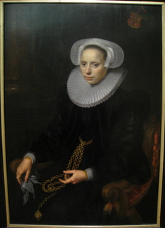 Portrait of Cornelia Bruynseels by Paulus Moreelse