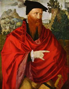 Portrait of David Joris by Jan van Scorel