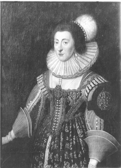 Portrait of Elisabeth Stuart, Electress of the Palatine (1596-1662) by Michiel van Mierevelt